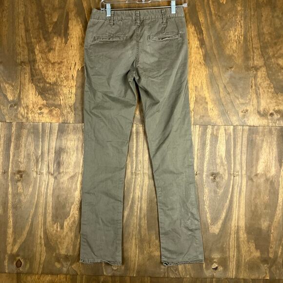BKE Casual Womens Pants Brown Alec Mid Rise Straight Leg Stretch 27 Regular - Picture 9 of 11